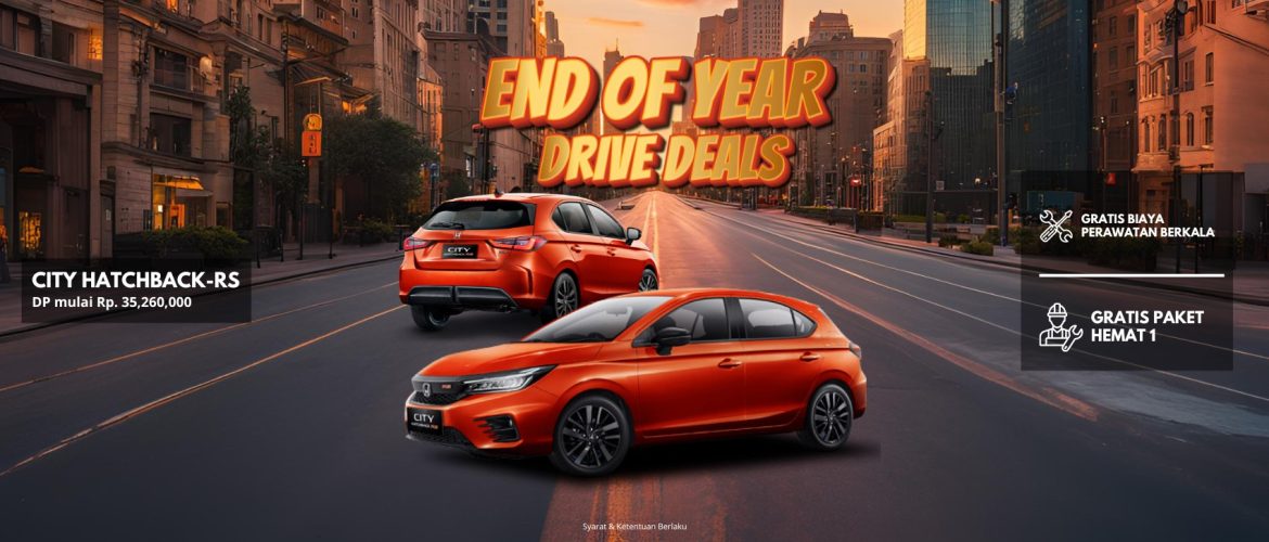 End Of Year Drive Deals City Hatchback